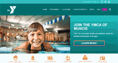 Desktop Screenshot of muncieymca.org